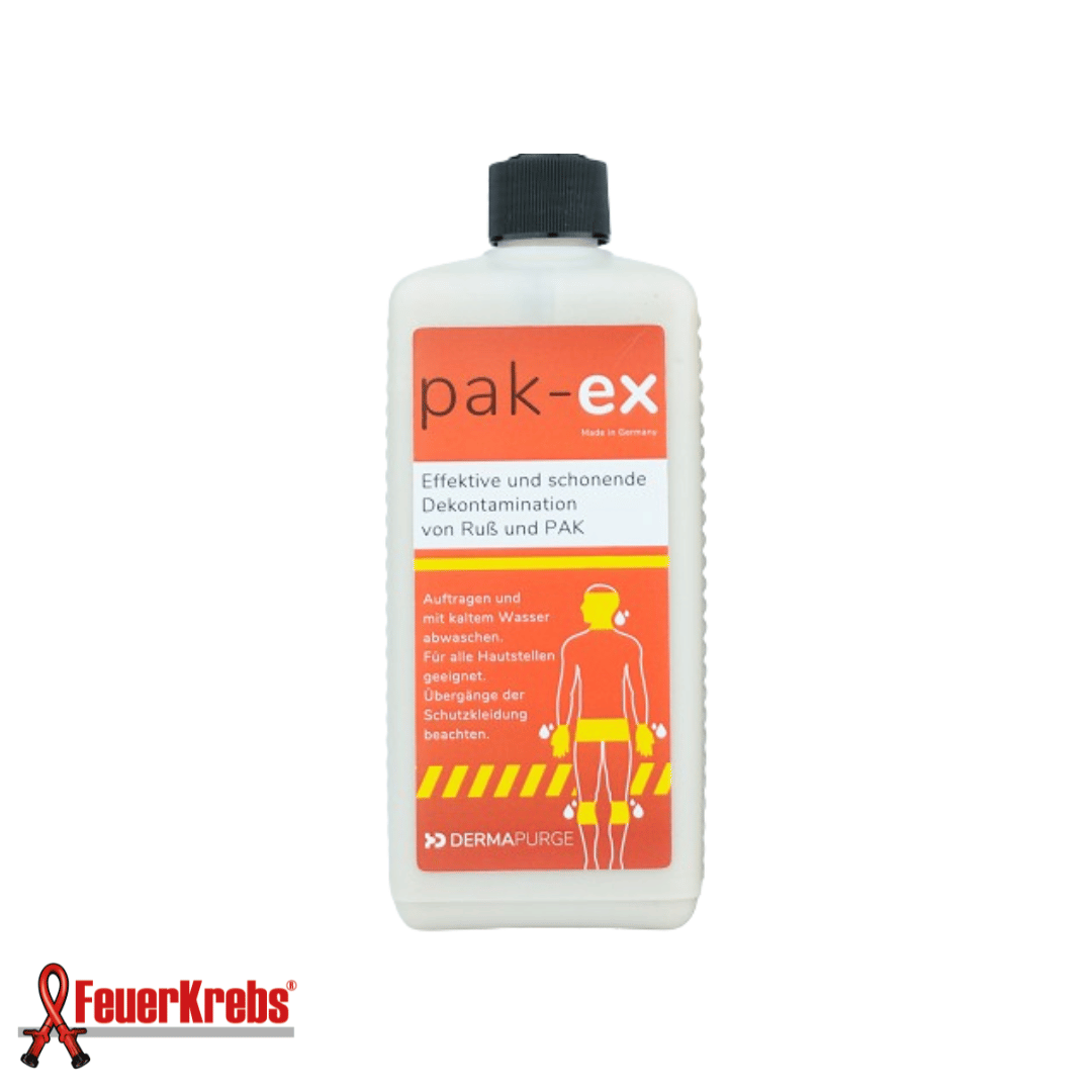 pak-ex I neuartige Hautreinigung nach dem Einsatz