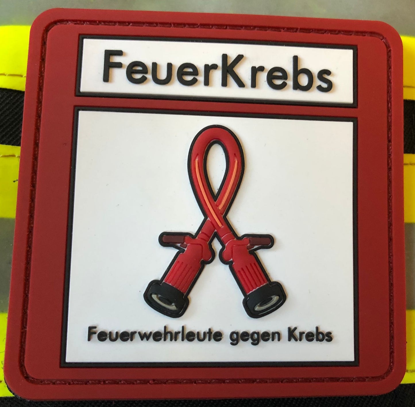 Patch „FeuerKrebs-Melder“ 8cm - Rubberpatch