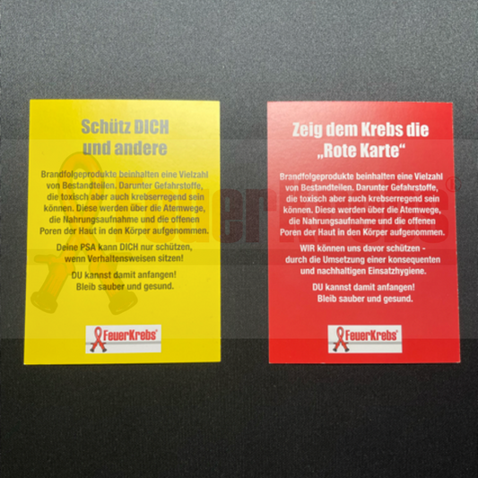 FeuerKrebs "GELBE&ROTE KARTE"