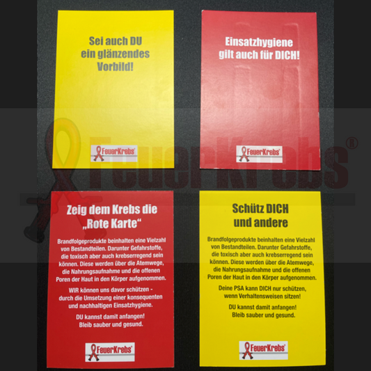 FeuerKrebs "GELBE&ROTE KARTE"