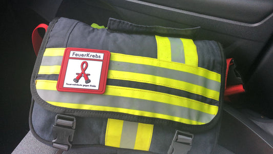 FeuerKrebs - Umhängetasche mit RubberPatch