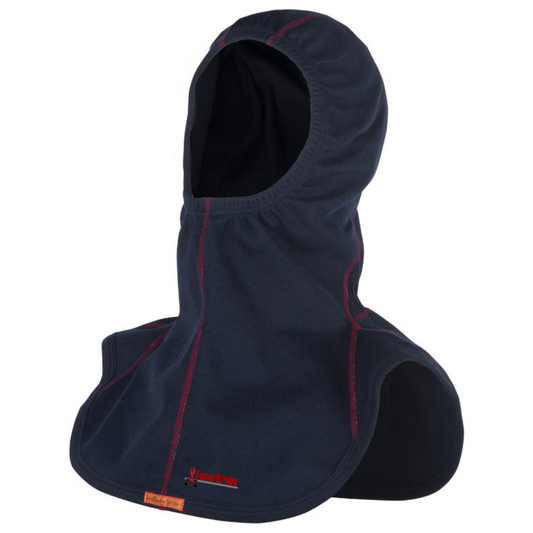 Flammenschutzhaube mit Membran