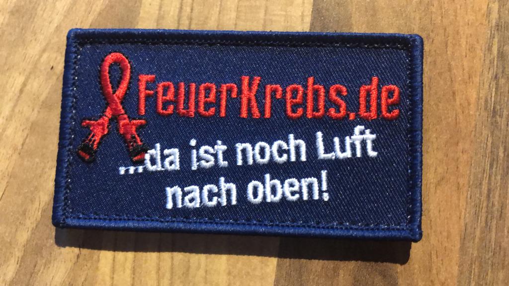 Patch „Luft nach oben!“ 9x5cm
