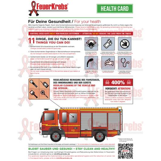 FeuerKrebs - Bordkarte „HealthCard“