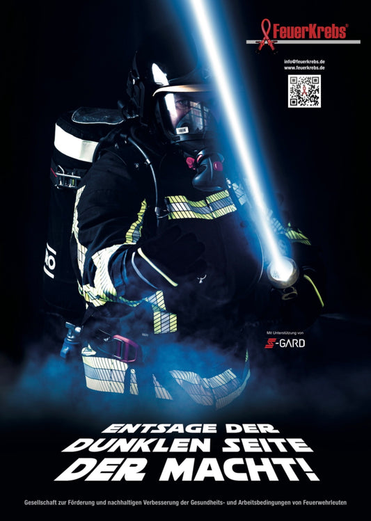 FeuerKrebs - Darth Firefighter - MovieStar Plakat (Limitiert)